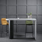 Industrial Wood Pub Table with Specialty Table Top Double Pedestal Table - 41.3" H Clearhalo 'Bar Furniture' 'Bar Tables' 'bar_tables' 'furn' 'furn_bar_tables' 'Furniture' 'furniture_bar_tables' 'Kitchen & Dining Furniture' 4611018