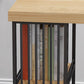 Solid Wood Counter Table with Rectangle Table Top Double Pedestal Table - 41.3" H Clearhalo 'Bar Furniture' 'Bar Tables' 'bar_tables' 'furn' 'furn_bar_tables' 'Furniture' 'furniture_bar_tables' 'Kitchen & Dining Furniture' 4611053