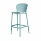 Modern Armless Backrest Counter Stool Plastic Balcony Bar Stool Clearhalo 'Bar Furniture' 'Bar Stools' 'bar_stools' 'furn' 'furn_bar_stools' 'furniture_bar_stools' 'Kitchen & Dining Furniture' 'kitchen&dining_furn' 'kitchen' 'kitchen_furn' Furniture' 4611199