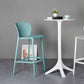 Modern Armless Backrest Counter Stool Plastic Balcony Bar Stool Clearhalo 'Bar Furniture' 'Bar Stools' 'bar_stools' 'furn' 'furn_bar_stools' 'furniture_bar_stools' 'Kitchen & Dining Furniture' 'kitchen&dining_furn' 'kitchen' 'kitchen_furn' Furniture' 4611209