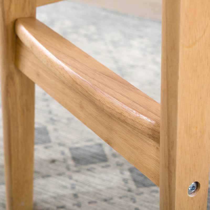 Contemporary Solid Wood Barstools Bristol Bar Stool with Footrest and Low Back Clearhalo 'Bar Furniture' 'Bar Stools' 'bar_stools' 'furn' 'furn_bar_stools' 'furniture_bar_stools' 'Kitchen & Dining Furniture' 'kitchen&dining_furn' 'kitchen' 'kitchen_furn' Furniture' 4611229