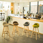 Contemporary Solid Wood Swivel Barstool Bristol Bar Stool with Footrest and Low Back Clearhalo 'Bar Furniture' 'Bar Stools' 'bar_stools' 'furn' 'furn_bar_stools' 'furniture_bar_stools' 'Kitchen & Dining Furniture' 'kitchen&dining_furn' 'kitchen' 'kitchen_furn' Furniture' 4611327