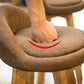 Contemporary Solid Wood Swivel Barstool Bristol Bar Stool with Footrest and Low Back Clearhalo 'Bar Furniture' 'Bar Stools' 'bar_stools' 'furn' 'furn_bar_stools' 'furniture_bar_stools' 'Kitchen & Dining Furniture' 'kitchen&dining_furn' 'kitchen' 'kitchen_furn' Furniture' 4611334
