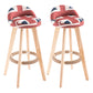 Contemporary Solid Wood Swivel Barstool Bristol Bar Stool with Footrest and Low Back Red-White-Blue Natural 2 Piece Set Clearhalo 'Bar Furniture' 'Bar Stools' 'bar_stools' 'furn' 'furn_bar_stools' 'furniture_bar_stools' 'Kitchen & Dining Furniture' 'kitchen&dining_furn' 'kitchen' 'kitchen_furn' Furniture' 4611365