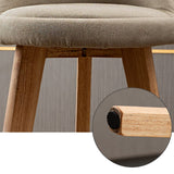 Scandinavia Style Bar-stool Round Seat Wooden Legs for Kitchen Bar Clearhalo 'Bar Furniture' 'Bar Stools' 'bar_stools' 'furn' 'furn_bar_stools' 'furniture_bar_stools' 'Kitchen & Dining Furniture' 'kitchen&dining_furn' 'kitchen' 'kitchen_furn' Furniture' 4611396