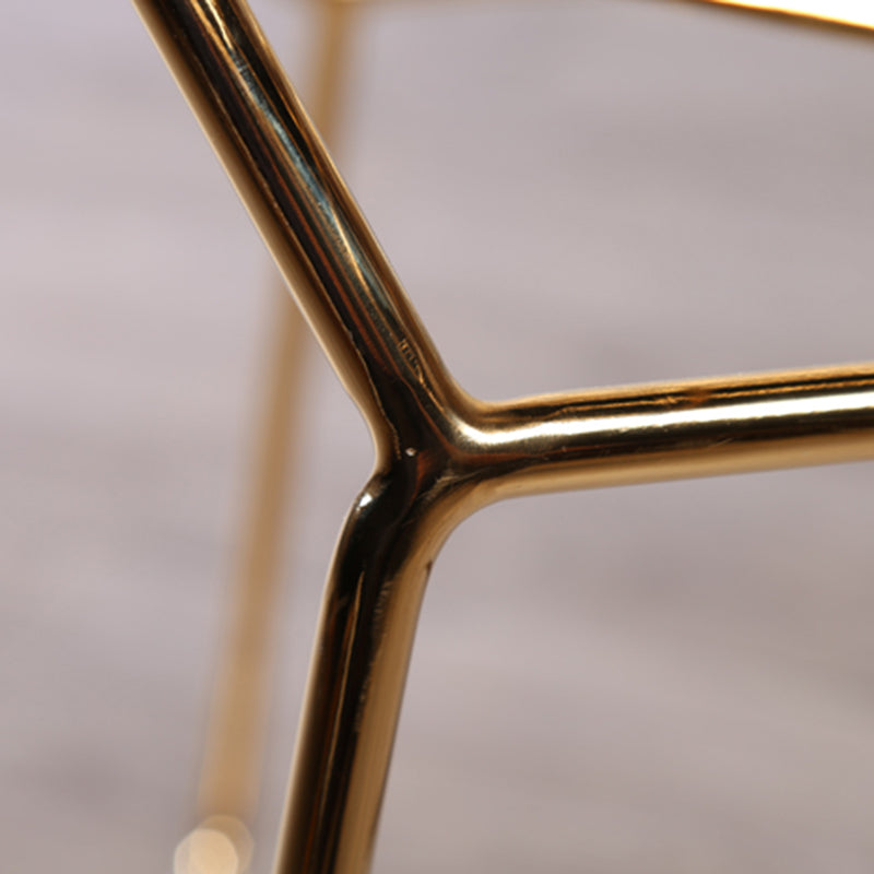 Contemporary Metal Barstools Indoor Bar Stool with Low Back and Footrest Clearhalo 'Bar Furniture' 'Bar Stools' 'bar_stools' 'furn' 'furn_bar_stools' 'furniture_bar_stools' 'Kitchen & Dining Furniture' 'kitchen&dining_furn' 'kitchen' 'kitchen_furn' Furniture' 4611459