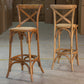 Contemporary Solid Wood Bar Stool Bristol Bar Stool with Wood Seat and Footrest Clearhalo 'Bar Furniture' 'Bar Stools' 'bar_stools' 'furn' 'furn_bar_stools' 'furniture_bar_stools' 'Kitchen & Dining Furniture' 'kitchen&dining_furn' 'kitchen' 'kitchen_furn' Furniture' 4611546