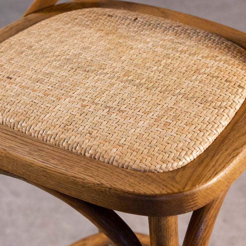 Contemporary Solid Wood Bar Stool Bristol Bar Stool with Wood Seat and Footrest Clearhalo 'Bar Furniture' 'Bar Stools' 'bar_stools' 'furn' 'furn_bar_stools' 'furniture_bar_stools' 'Kitchen & Dining Furniture' 'kitchen&dining_furn' 'kitchen' 'kitchen_furn' Furniture' 4611555