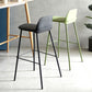 Contemporary Metal Plastic Barstool Bristol Bar Stool with Footrest and Low Back Clearhalo 'Bar Furniture' 'Bar Stools' 'bar_stools' 'furn' 'furn_bar_stools' 'furniture_bar_stools' 'Kitchen & Dining Furniture' 'kitchen&dining_furn' 'kitchen' 'kitchen_furn' Furniture' 4611676