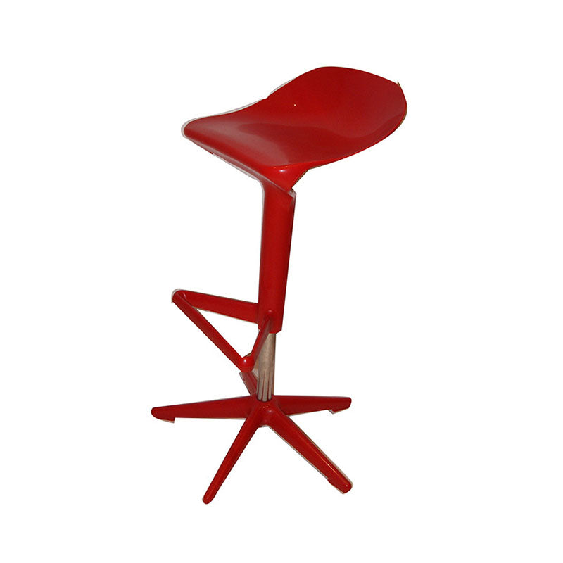 Living Room Modern Plastic Barstool Rotating Lifting Macron Bar Stool with Backrests Red 1 Piece Clearhalo 'Bar Furniture' 'Bar Stools' 'bar_stools' 'furn' 'furn_bar_stools' 'furniture_bar_stools' 'Kitchen & Dining Furniture' 'kitchen&dining_furn' 'kitchen' 'kitchen_furn' Furniture' 4611726