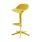Living Room Modern Plastic Barstool Rotating Lifting Macron Bar Stool with Backrests Yellow 1 Piece Clearhalo 'Bar Furniture' 'Bar Stools' 'bar_stools' 'furn' 'furn_bar_stools' 'furniture_bar_stools' 'Kitchen & Dining Furniture' 'kitchen&dining_furn' 'kitchen' 'kitchen_furn' Furniture' 4611728