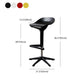 Living Room Modern Plastic Barstool Rotating Lifting Macron Bar Stool with Backrests Clearhalo 'Bar Furniture' 'Bar Stools' 'bar_stools' 'furn' 'furn_bar_stools' 'furniture_bar_stools' 'Kitchen & Dining Furniture' 'kitchen&dining_furn' 'kitchen' 'kitchen_furn' Furniture' 4611747