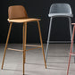 Contemporary Plastic Seats Macron Barstool Metal 4 Legs Bar Stool for Indoor Set of 2 Clearhalo 'Bar Furniture' 'Bar Stools' 'bar_stools' 'furn' 'furn_bar_stools' 'furniture_bar_stools' 'Kitchen & Dining Furniture' 'kitchen&dining_furn' 'kitchen' 'kitchen_furn' Furniture' 4611793