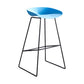 Scandinavian Style Bar-stool Iron Legs Bucket Seat Single Counter Stool for Kitchen Bar Clearhalo 'Bar Furniture' 'Bar Stools' 'bar_stools' 'furn' 'furn_bar_stools' 'furniture_bar_stools' 'Kitchen & Dining Furniture' 'kitchen&dining_furn' 'kitchen' 'kitchen_furn' Furniture' 4611811