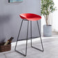 Scandinavian Style Bar-stool Iron Legs Bucket Seat Single Counter Stool for Kitchen Bar Clearhalo 'Bar Furniture' 'Bar Stools' 'bar_stools' 'furn' 'furn_bar_stools' 'furniture_bar_stools' 'Kitchen & Dining Furniture' 'kitchen&dining_furn' 'kitchen' 'kitchen_furn' Furniture' 4611818