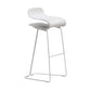 Nordic Stainless Steel Barstool Simple Indoor Tall Stool with Plastic Seat Clearhalo 'Bar Furniture' 'Bar Stools' 'bar_stools' 'furn' 'furn_bar_stools' 'furniture_bar_stools' 'Kitchen & Dining Furniture' 'kitchen&dining_furn' 'kitchen' 'kitchen_furn' Furniture' 4611880