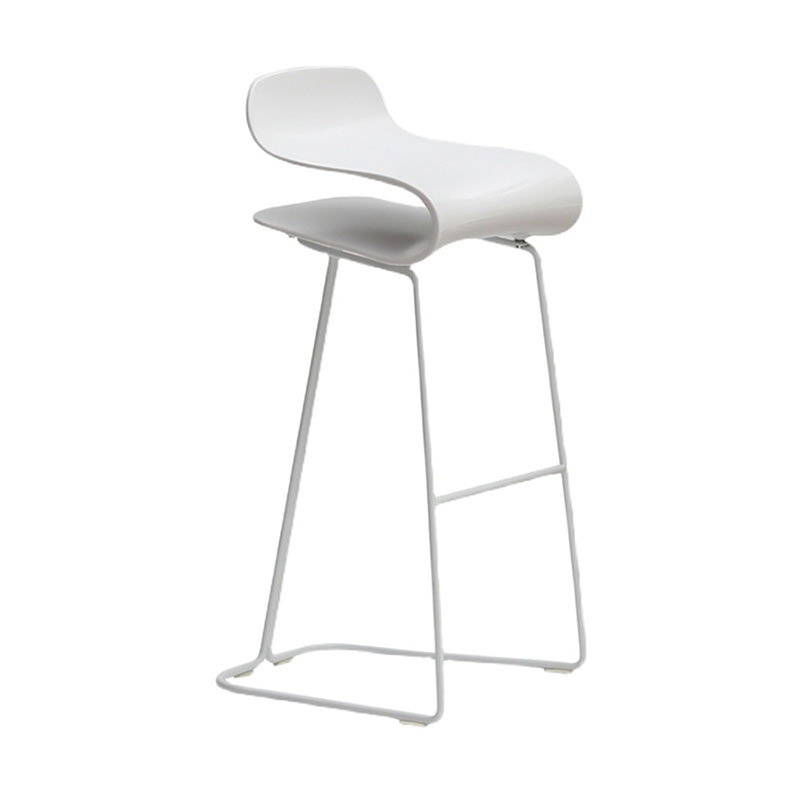 Nordic Stainless Steel Barstool Simple Indoor Tall Stool with Plastic Seat Clearhalo 'Bar Furniture' 'Bar Stools' 'bar_stools' 'furn' 'furn_bar_stools' 'furniture_bar_stools' 'Kitchen & Dining Furniture' 'kitchen&dining_furn' 'kitchen' 'kitchen_furn' Furniture' 4611880