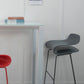Nordic Stainless Steel Barstool Simple Indoor Tall Stool with Plastic Seat Clearhalo 'Bar Furniture' 'Bar Stools' 'bar_stools' 'furn' 'furn_bar_stools' 'furniture_bar_stools' 'Kitchen & Dining Furniture' 'kitchen&dining_furn' 'kitchen' 'kitchen_furn' Furniture' 4611893