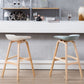 Nordic Wood Low Back Barstool Simple Indoor Tall Stool with Bucket Seat Clearhalo 'Bar Furniture' 'Bar Stools' 'bar_stools' 'furn' 'furn_bar_stools' 'furniture_bar_stools' 'Kitchen & Dining Furniture' 'kitchen&dining_furn' 'kitchen' 'kitchen_furn' Furniture' 4611933