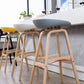 Nordic Wood Low Back Barstool Simple Indoor Tall Stool with Bucket Seat Clearhalo 'Bar Furniture' 'Bar Stools' 'bar_stools' 'furn' 'furn_bar_stools' 'furniture_bar_stools' 'Kitchen & Dining Furniture' 'kitchen&dining_furn' 'kitchen' 'kitchen_furn' Furniture' 4611940