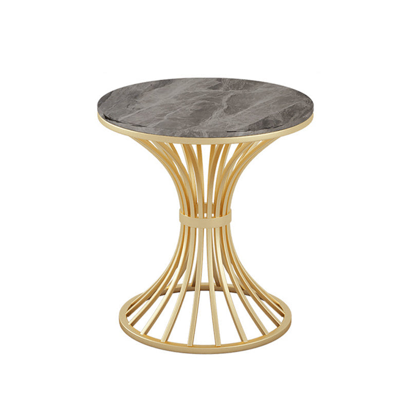 Glam Style 1/2/3/4/5 Pieces Dining Set Stone Top Table Dining Furniture Grey 24"L x 24"W Clearhalo 'Dining Room Sets' 'Dining Tables & Seating' 'dining_room_set' 'furn' 'furn_dining_room_set' 'Furniture' 'furniture_dining_room_set' 'Kitchen & Dining Furniture' 'kitchen&dining_furn' 'kitchen' 4612041