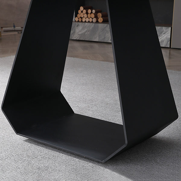 Modern 1/3/4/5/7 Pieces Grey Dining Table Set with Sintered Stone Top Steel Dinette Set Clearhalo 'Dining Room Sets' 'Dining Tables & Seating' 'dining_room_set' 'furn' 'furn_dining_room_set' 'Furniture' 'furniture_dining_room_set' 'Kitchen & Dining Furniture' 'kitchen&dining_furn' 'kitchen' 4612079