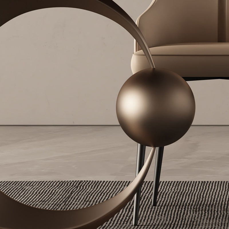 Luxury 1/4/5/7 Pieces Rectangle Dining Set Sintered Stone Dining Table with Leather Chairs Clearhalo 'Dining Room Sets' 'Dining Tables & Seating' 'dining_room_set' 'furn' 'furn_dining_room_set' 'Furniture' 'furniture_dining_room_set' 'Kitchen & Dining Furniture' 'kitchen&dining_furn' 'kitchen' 4612207