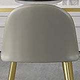 Nordic 1/5/6/7 Pieces Dining Set Sintered Stone Dining Table with Leather Chairs Clearhalo 'Dining Room Sets' 'Dining Tables & Seating' 'dining_room_set' 'furn' 'furn_dining_room_set' 'Furniture' 'furniture_dining_room_set' 'Kitchen & Dining Furniture' 'kitchen&dining_furn' 'kitchen' 4612263