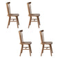 1/4/5 Pieces Solid Wood Table Set Rectangular Dining Chairs Set for Home 4 Wood Chairs Clearhalo 'Dining Room Sets' 'Dining Tables & Seating' 'dining_room_set' 'furn' 'furn_dining_room_set' 'Furniture' 'furniture_dining_room_set' 'Kitchen & Dining Furniture' 'kitchen&dining_furn' 'kitchen' 4612272