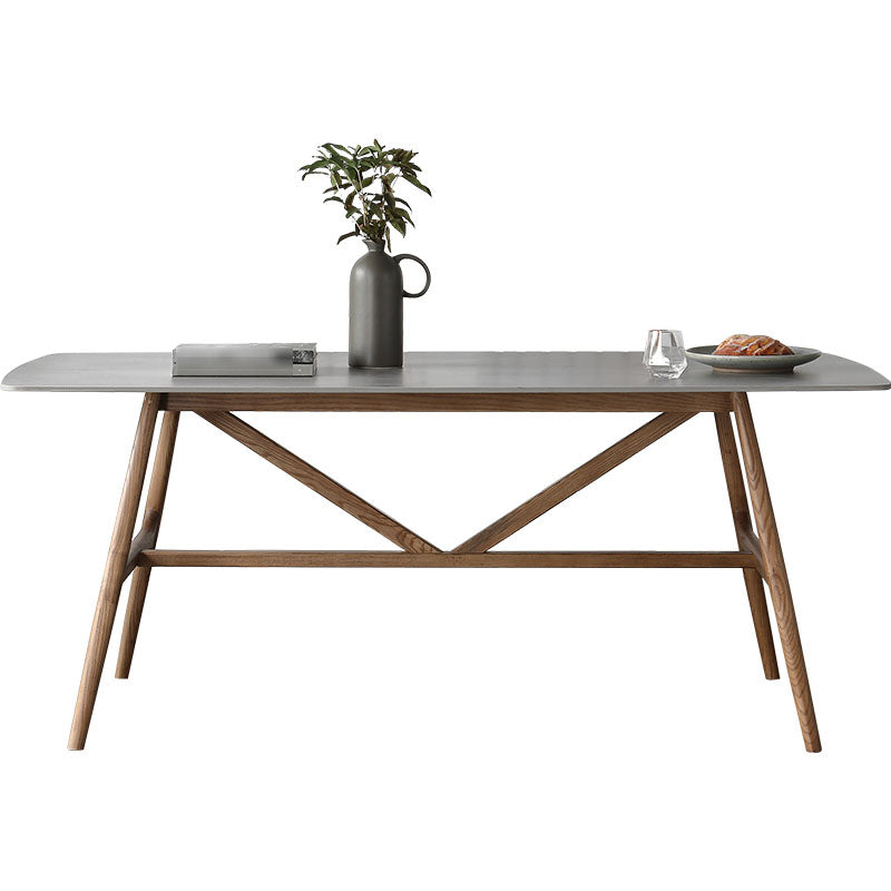 1/4/5 Pieces Solid Wood Table Set Rectangular Dining Chairs Set for Home Clearhalo 'Dining Room Sets' 'Dining Tables & Seating' 'dining_room_set' 'furn' 'furn_dining_room_set' 'Furniture' 'furniture_dining_room_set' 'Kitchen & Dining Furniture' 'kitchen&dining_furn' 'kitchen' 4612276