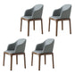 Minimalist 1/4/5/7 Pieces Sintered Stone Dining Room Set Dining Chairs Set for Kitchen 4 Dark Grey Chairs Clearhalo 'Dining Room Sets' 'Dining Tables & Seating' 'dining_room_set' 'furn' 'furn_dining_room_set' 'Furniture' 'furniture_dining_room_set' 'Kitchen & Dining Furniture' 'kitchen&dining_furn' 'kitchen' 4612306