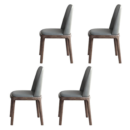 Minimalist 1/4/5/7 Pieces Sintered Stone Dining Room Set Dining Chairs Set for Kitchen 4 Grey Chairs Clearhalo 'Dining Room Sets' 'Dining Tables & Seating' 'dining_room_set' 'furn' 'furn_dining_room_set' 'Furniture' 'furniture_dining_room_set' 'Kitchen & Dining Furniture' 'kitchen&dining_furn' 'kitchen' 4612307