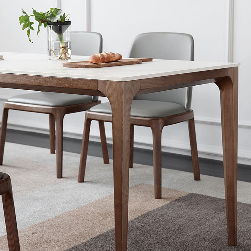 Minimalist 1/4/5/7 Pieces Sintered Stone Dining Room Set Dining Chairs Set for Kitchen Clearhalo 'Dining Room Sets' 'Dining Tables & Seating' 'dining_room_set' 'furn' 'furn_dining_room_set' 'Furniture' 'furniture_dining_room_set' 'Kitchen & Dining Furniture' 'kitchen&dining_furn' 'kitchen' 4612312