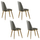 1/4/5 Pieces Sintered Stone Dining Chairs Set Rectangle Table Set for Home 4 Grey Chairs Clearhalo 'Dining Room Sets' 'Dining Tables & Seating' 'dining_room_set' 'furn' 'furn_dining_room_set' 'Furniture' 'furniture_dining_room_set' 'Kitchen & Dining Furniture' 'kitchen&dining_furn' 'kitchen' 4612322