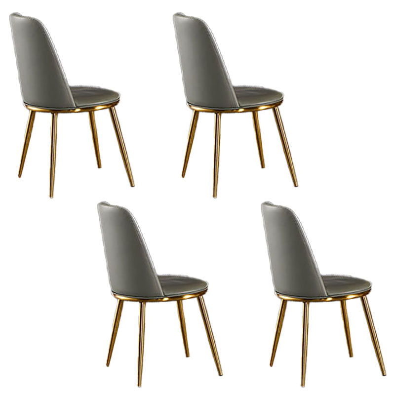 1/4/5 Pieces Sintered Stone Dining Chairs Set Rectangle Table Set for Home 4 Grey Chairs Clearhalo 'Dining Room Sets' 'Dining Tables & Seating' 'dining_room_set' 'furn' 'furn_dining_room_set' 'Furniture' 'furniture_dining_room_set' 'Kitchen & Dining Furniture' 'kitchen&dining_furn' 'kitchen' 4612322