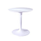 Industrial Style Dining Site Table Plastic Dining Room Collection with Tulip Base Round White Clearhalo ' dining_table' 'Dining Tables & Seating' 'Dining Tables' 'furn' 'furn_dining_table' 'Furniture' 'furniture_dining_table' 'Kitchen & Dining Furniture' 'kitchen&dining_furn' 'kitchen' 'kitchen_dining_table' 4612435