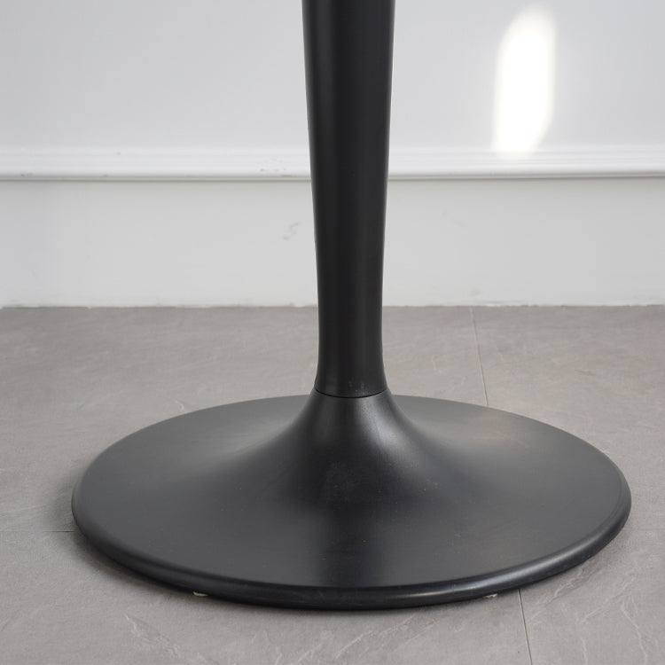 Industrial Style Dining Site Table Plastic Dining Room Collection with Tulip Base Clearhalo ' dining_table' 'Dining Tables & Seating' 'Dining Tables' 'furn' 'furn_dining_table' 'Furniture' 'furniture_dining_table' 'Kitchen & Dining Furniture' 'kitchen&dining_furn' 'kitchen' 'kitchen_dining_table' 4612445