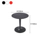 Industrial Style Dining Site Table Plastic Dining Room Collection with Tulip Base Clearhalo ' dining_table' 'Dining Tables & Seating' 'Dining Tables' 'furn' 'furn_dining_table' 'Furniture' 'furniture_dining_table' 'Kitchen & Dining Furniture' 'kitchen&dining_furn' 'kitchen' 'kitchen_dining_table' 4612448