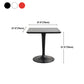 Industrial Style Dining Site Table Plastic Dining Room Collection with Tulip Base Clearhalo ' dining_table' 'Dining Tables & Seating' 'Dining Tables' 'furn' 'furn_dining_table' 'Furniture' 'furniture_dining_table' 'Kitchen & Dining Furniture' 'kitchen&dining_furn' 'kitchen' 'kitchen_dining_table' 4612449