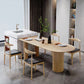 Free Form Dining Table Solid Wood Table Contemporary with 3 Legs Natural 70.9"L x 31.5"W x 29.5"H Without Chairs Clearhalo ' dining_table' 'Dining Tables & Seating' 'Dining Tables' 'furn' 'furn_dining_table' 'Furniture' 'furniture_dining_table' 'Kitchen & Dining Furniture' 'kitchen&dining_furn' 'kitchen' 'kitchen_dining_table' 4612534