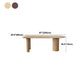 Free Form Dining Table Solid Wood Table Contemporary with 3 Legs Clearhalo ' dining_table' 'Dining Tables & Seating' 'Dining Tables' 'furn' 'furn_dining_table' 'Furniture' 'furniture_dining_table' 'Kitchen & Dining Furniture' 'kitchen&dining_furn' 'kitchen' 'kitchen_dining_table' 4612546