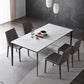 Stone Modern Rectangle Dining Table Matte Finish 4 Legs Table for Kitchen Clearhalo ' dining_table' 'Dining Tables & Seating' 'Dining Tables' 'Furniture' 'furniture_dining_table' 'Kitchen & Dining Furniture' 'kitchen&dining_furn' 'kitchen' 'kitchen_dining_table' 4612639