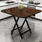 MDF Modern Square Dining Room Table Matte Finish Pedestal Table for Home Walnut Without Chairs Clearhalo ' dining_table' 'Dining Tables & Seating' 'Dining Tables' 'furn' 'furn_dining_table' 'Furniture' 'furniture_dining_table' 'Kitchen & Dining Furniture' 'kitchen&dining_furn' 'kitchen' 'kitchen_dining_table' 4612657