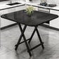 MDF Modern Square Dining Room Table Matte Finish Pedestal Table for Home Black Without Chairs Clearhalo ' dining_table' 'Dining Tables & Seating' 'Dining Tables' 'furn' 'furn_dining_table' 'Furniture' 'furniture_dining_table' 'Kitchen & Dining Furniture' 'kitchen&dining_furn' 'kitchen' 'kitchen_dining_table' 4612659