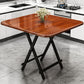 MDF Modern Square Dining Room Table Matte Finish Pedestal Table for Home Brown 27.6"L x 27.6"W x 29.1"H Without Chairs Clearhalo ' dining_table' 'Dining Tables & Seating' 'Dining Tables' 'furn' 'furn_dining_table' 'Furniture' 'furniture_dining_table' 'Kitchen & Dining Furniture' 'kitchen&dining_furn' 'kitchen' 'kitchen_dining_table' 4612663