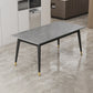 Stone Modern Rectangle Dining Table Matte Finish 4 Legs Table for Home Clearhalo ' dining_table' 'Dining Tables & Seating' 'Dining Tables' 'furn' 'furn_dining_table' 'Furniture' 'furniture_dining_table' 'Kitchen & Dining Furniture' 'kitchen&dining_furn' 'kitchen' 'kitchen_dining_table' 4612696