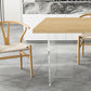 Pine Wood Top Table Traditional Luxury Dining Table with Double Pedestal Base Clearhalo ' dining_table' 'Dining Tables & Seating' 'Dining Tables' 'furn' 'furn_dining_table' 'Furniture' 'furniture_dining_table' 'Kitchen & Dining Furniture' 'kitchen&dining_furn' 'kitchen' 'kitchen_dining_table' 4612708