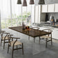 Pine Wood Top Table Traditional Luxury Dining Table with Double Pedestal Base Clearhalo ' dining_table' 'Dining Tables & Seating' 'Dining Tables' 'furn' 'furn_dining_table' 'Furniture' 'furniture_dining_table' 'Kitchen & Dining Furniture' 'kitchen&dining_furn' 'kitchen' 'kitchen_dining_table' 4612712