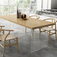 Pine Wood Top Table Traditional Luxury Dining Table with Double Pedestal Base Clearhalo ' dining_table' 'Dining Tables & Seating' 'Dining Tables' 'furn' 'furn_dining_table' 'Furniture' 'furniture_dining_table' 'Kitchen & Dining Furniture' 'kitchen&dining_furn' 'kitchen' 'kitchen_dining_table' 4612716