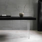 Pine Wood Top Dining Table Contemporary Rectangle Dining Table with Double Pedestal Base Clearhalo ' dining_table' 'Dining Tables & Seating' 'Dining Tables' 'furn' 'furn_dining_table' 'Furniture' 'furniture_dining_table' 'Kitchen & Dining Furniture' 'kitchen&dining_furn' 'kitchen' 'kitchen_dining_table' 4612730